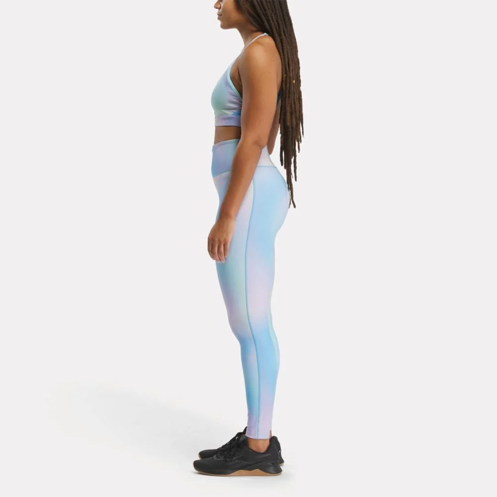 Lux Bold High-Rise Printed Women's Leggings - Image 3