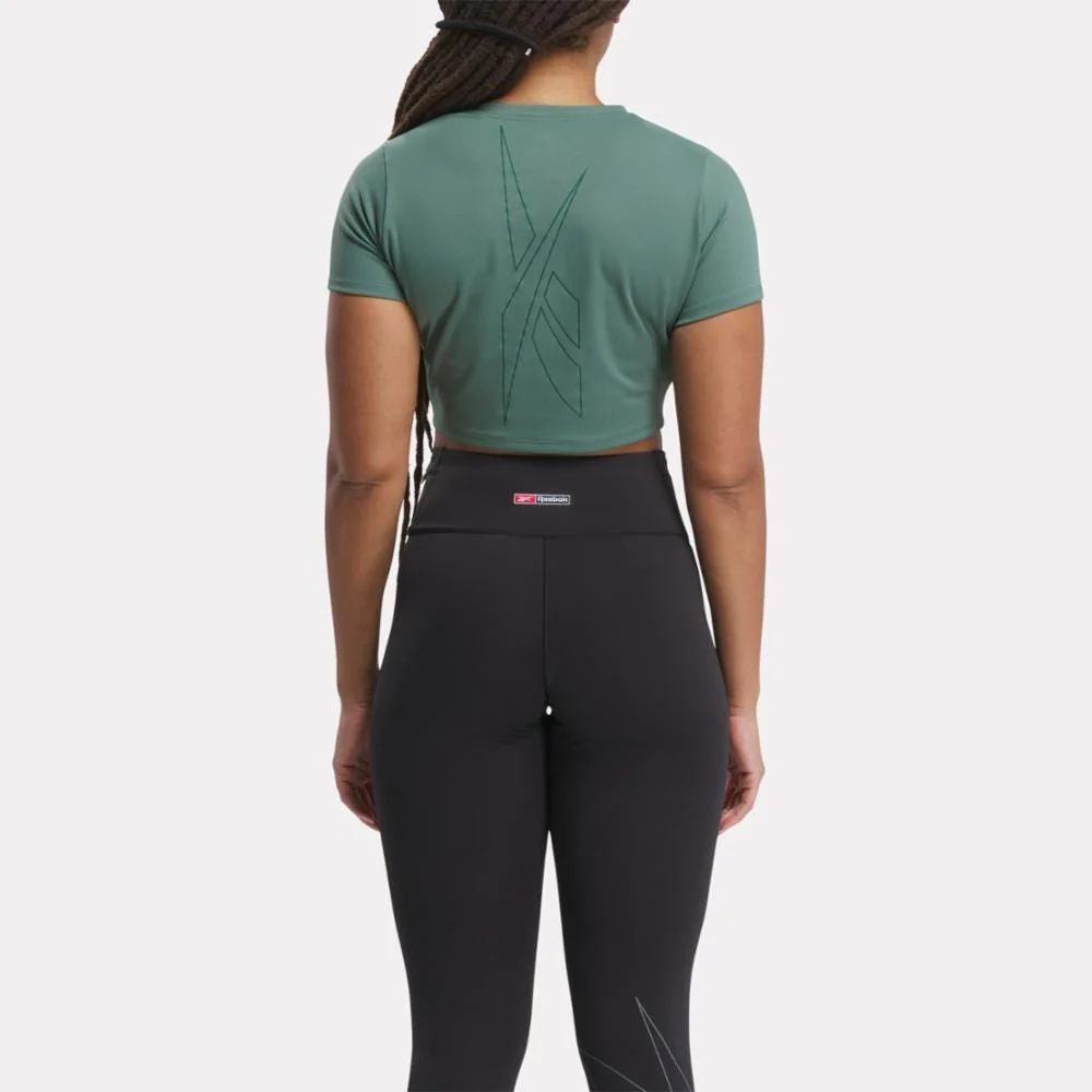 Lux Bold Cropped Women's T-Shirt - Image 2