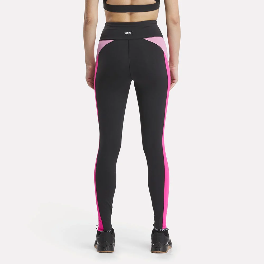 Lux High Rise Colorblock Training Women's Tights - Image 2