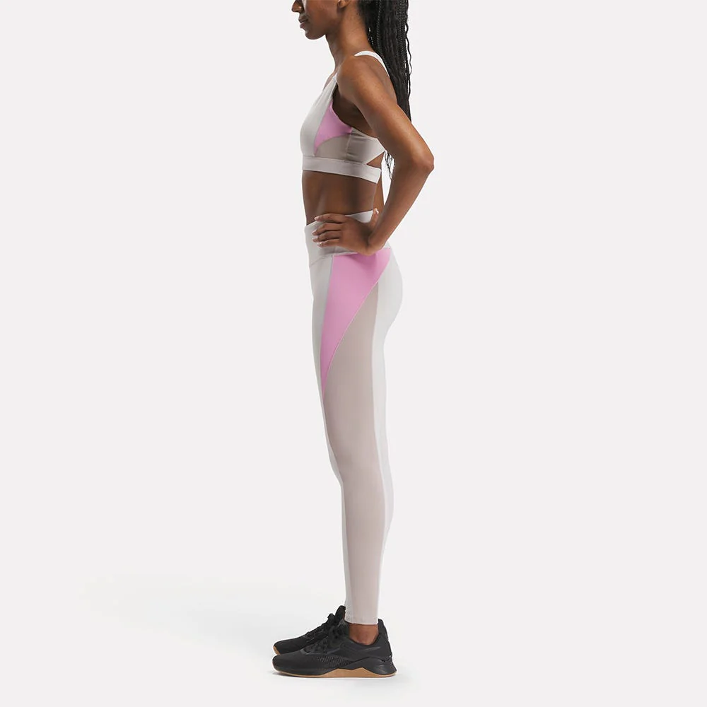 Lux High Rise Colorblock Training Women's Tights - Image 3