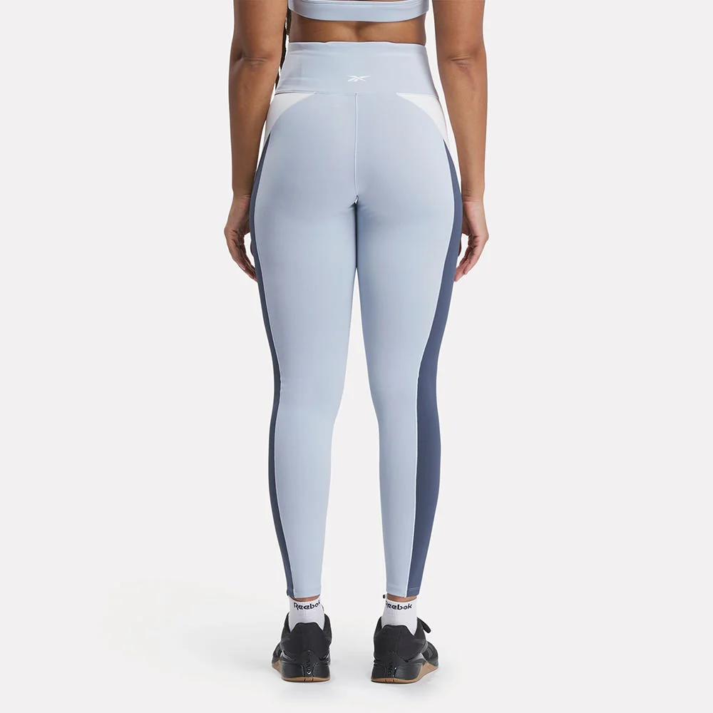 Lux High Rise Colorblock Women's Leggings - Image 2