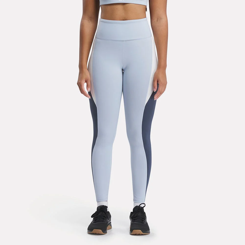 Lux High Rise Colorblock Women's Leggings - Image 5