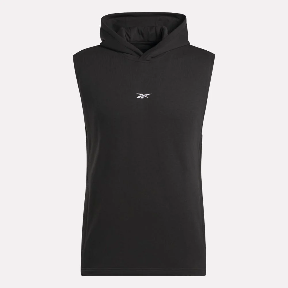 Basketball Sleeveless Men's Hoodie - Image 3