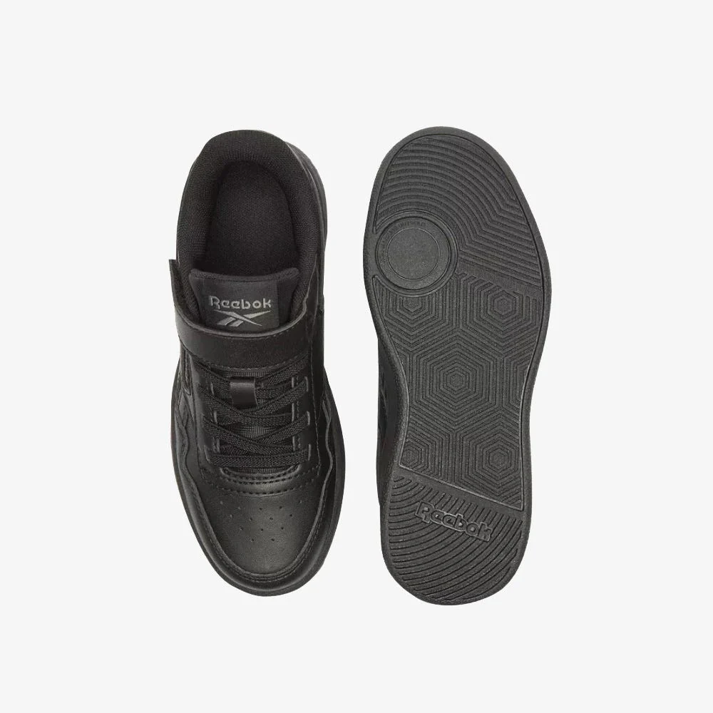 Court Advance Elastic Lace & Top Strap Kids Shoes - Image 3