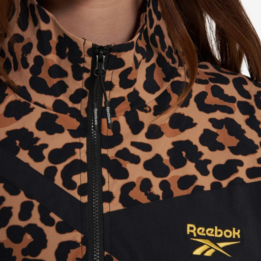 Animal Print Vector Track Women's Jacket - Image 3