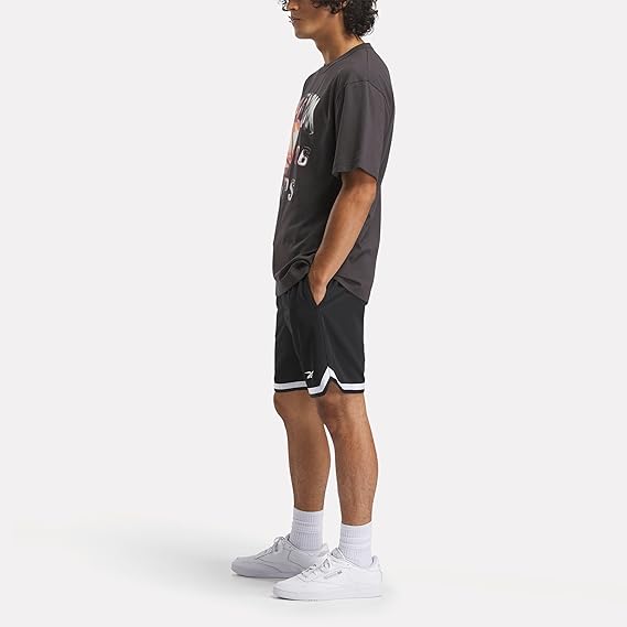 Basketball On Fire Men's Tee - Image 3
