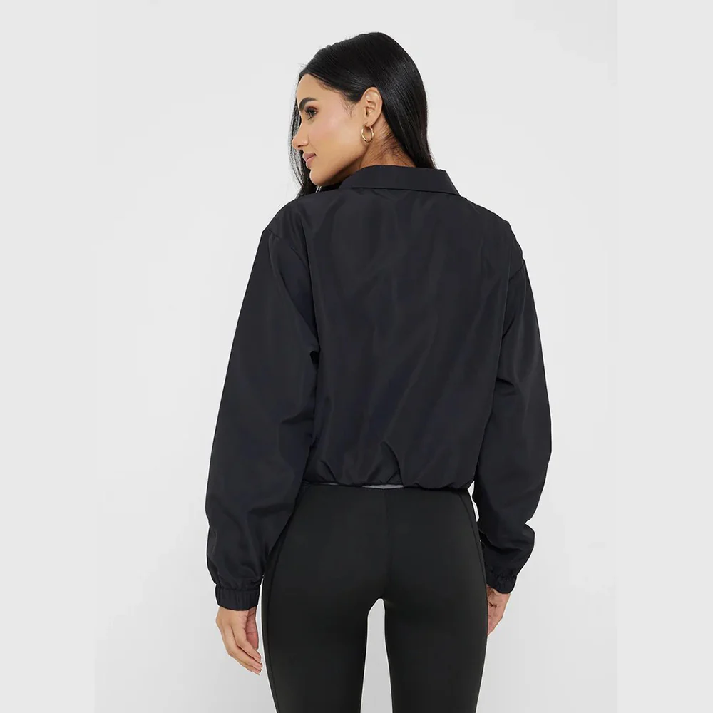 Brooklyn Cropped Bomber Women's Jacket - Image 2