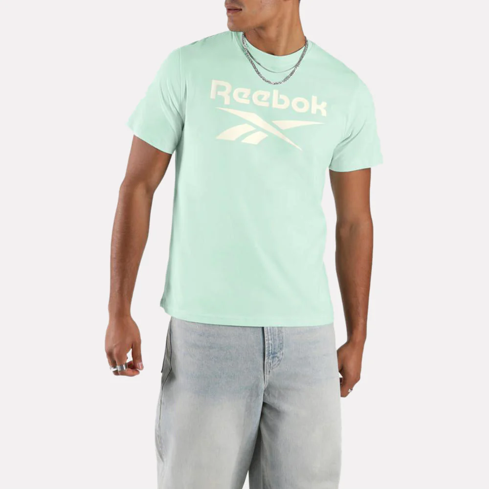 Chad Big Logo Crew Neck Short Shirt Men's T-Shirt