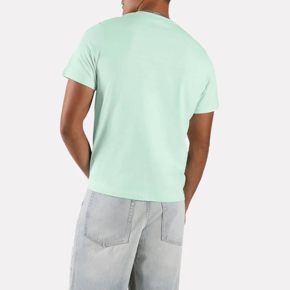 Chad Big Logo Crew Neck Short Shirt Men's T-Shirt - Image 2