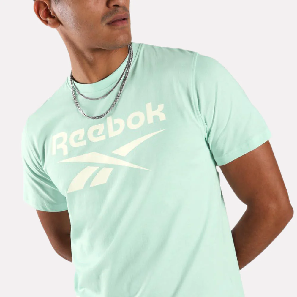 Chad Big Logo Crew Neck Short Shirt Men's T-Shirt - Image 4