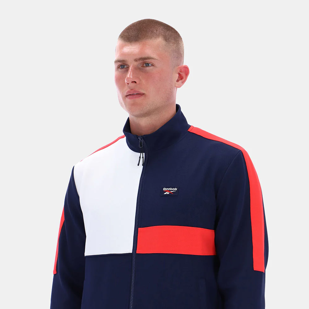 Colour Block Track Men's Jacket - Image 3