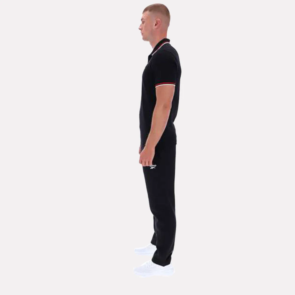 Drake Tipping Clr & Cuffs Short Sleeve Polo Men's T-Shirt - Image 3