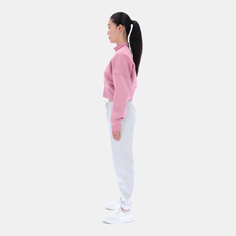 Eyeball Cropped Crewneck Women's Sweatshirt - Image 4