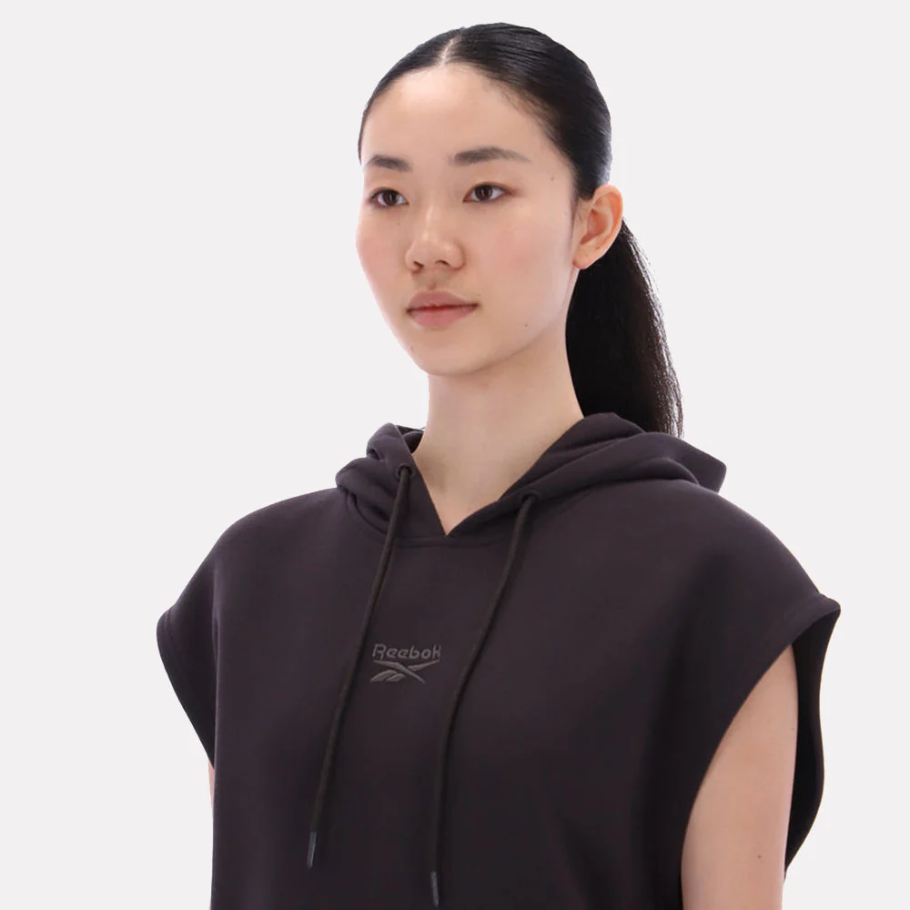 Freda Sleeveless Women's Hoody - Image 4