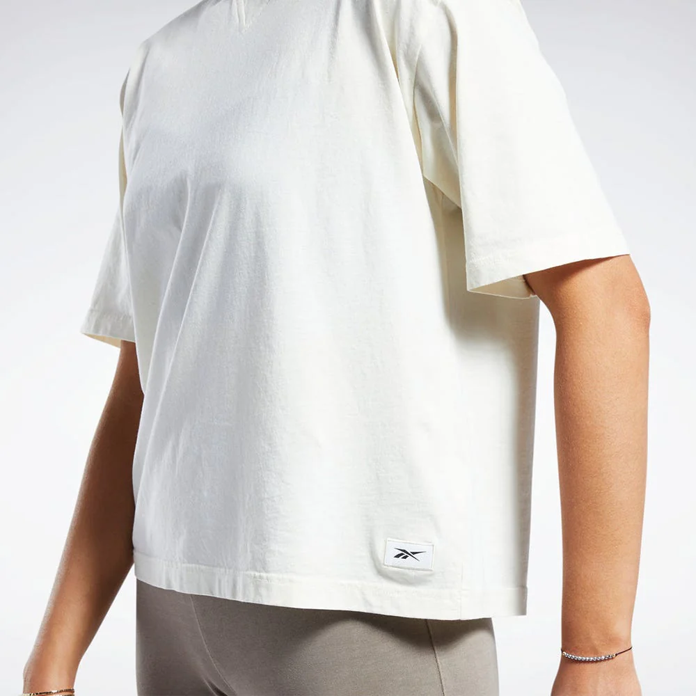 Classics Natural Dye Boxy Women's T-Shirt Nondye - Image 4