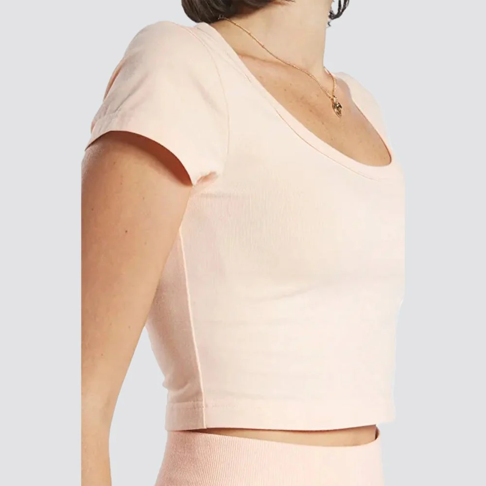 Classics Cropped Jersey Women's T-Shirt - Image 3