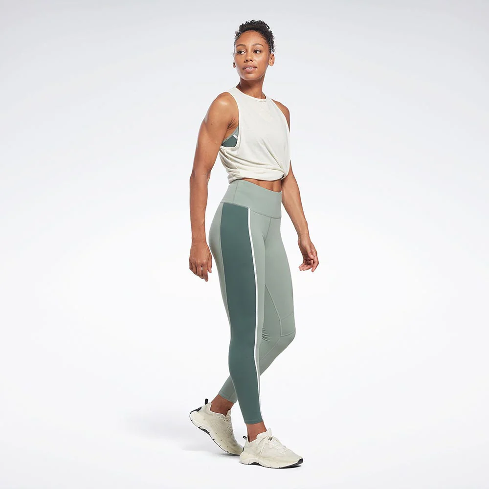 Lux High-Waisted Colorblock Women's Tights - Image 5