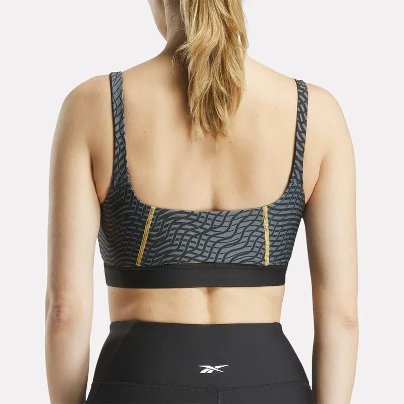 Hype Pack Blocked Allover Print Women's Bralette - Image 2