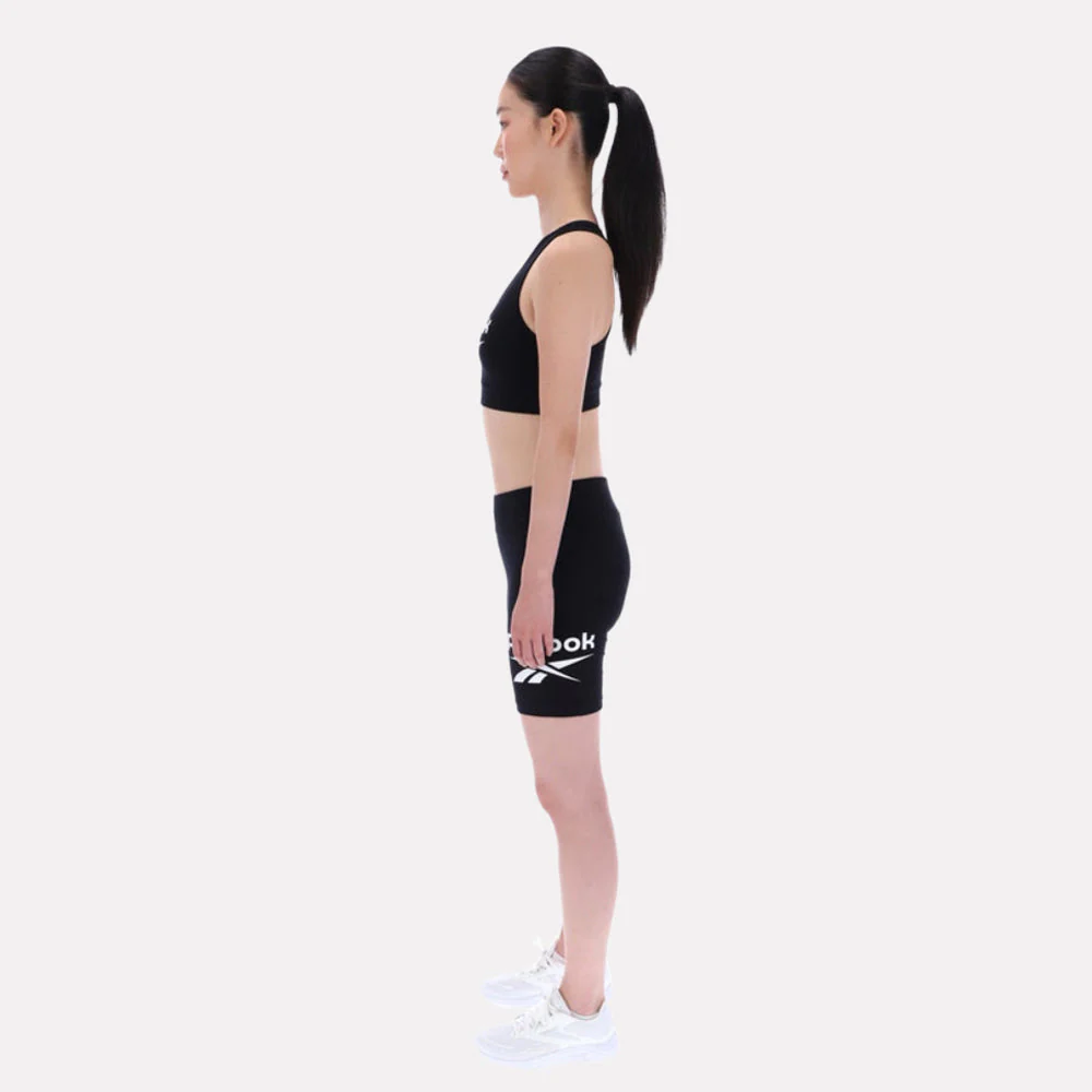 Identity Logo Cotton Women's Bra Top - Image 3