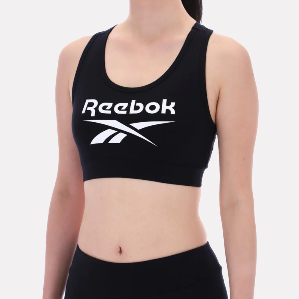 Identity Logo Cotton Women's Bra Top - Image 4
