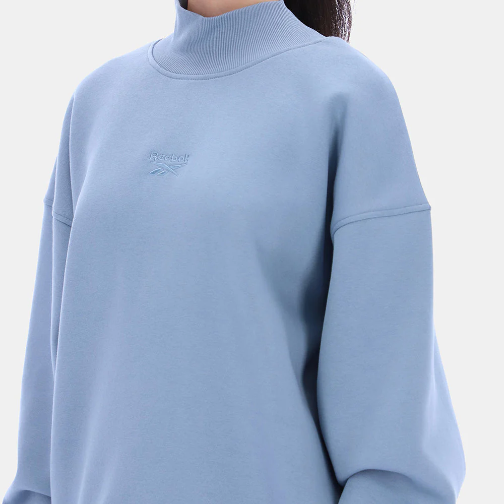 Longline Roll Neck Women's Sweatshirt - Image 3