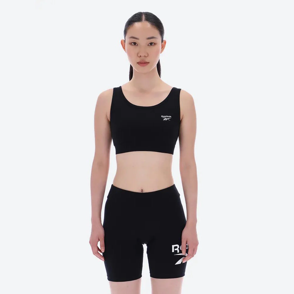 Luna Scoop Neck Small Logo Women's Bra Top - Image 3