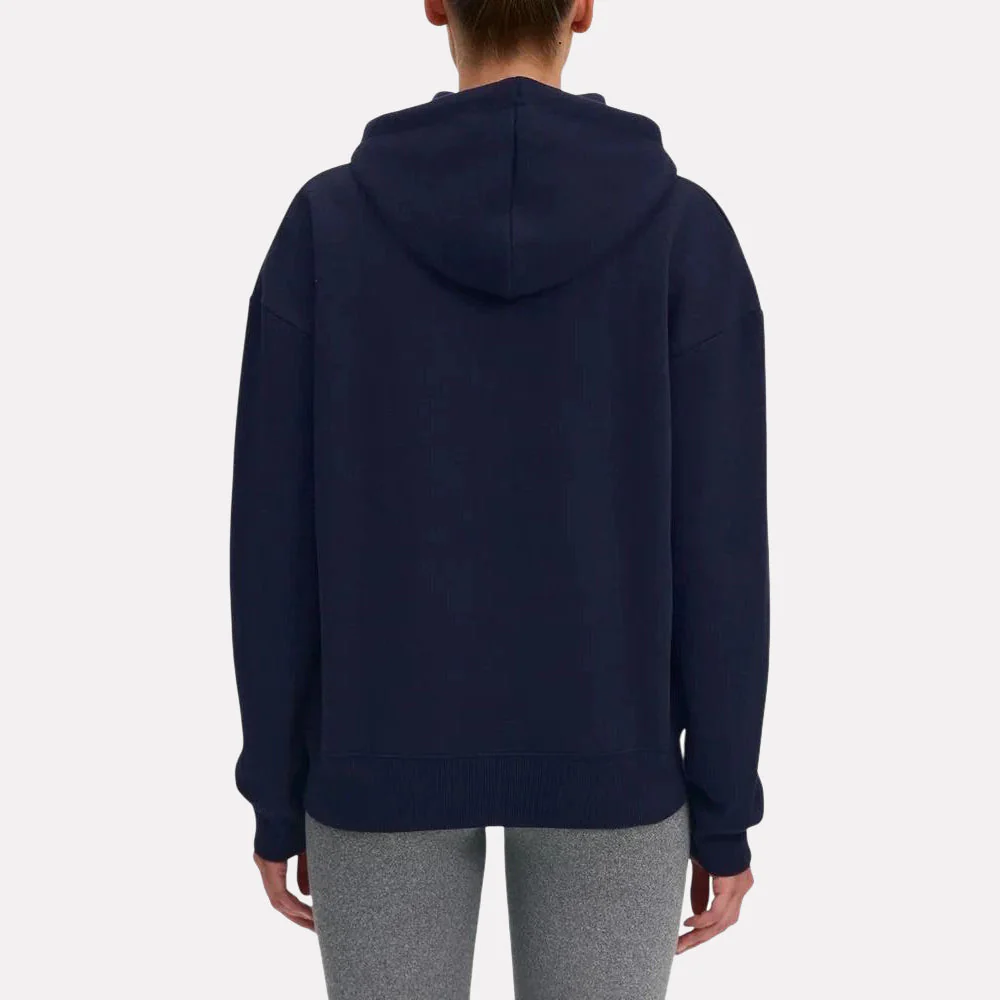 Marlowe 2 Col Logo Oversized Women's Hoodie - Image 2
