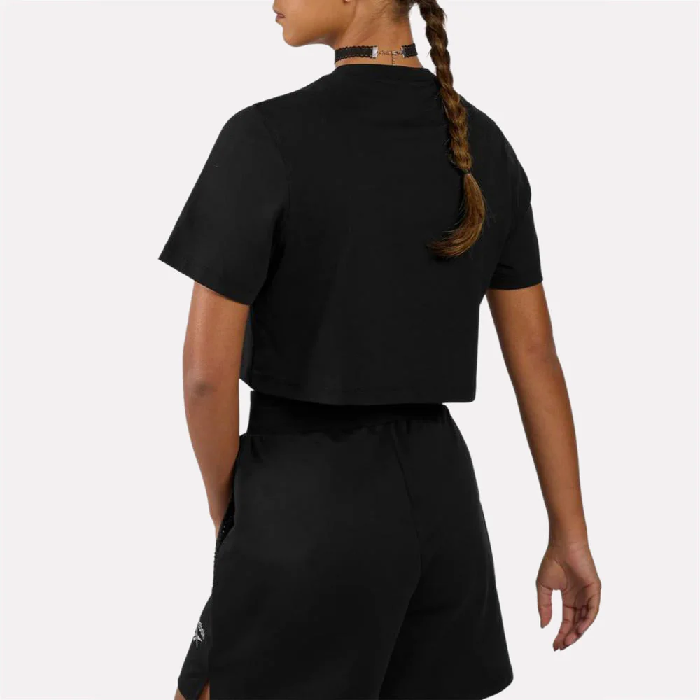 Mesh Cropped Women's T-Shirt - Image 2