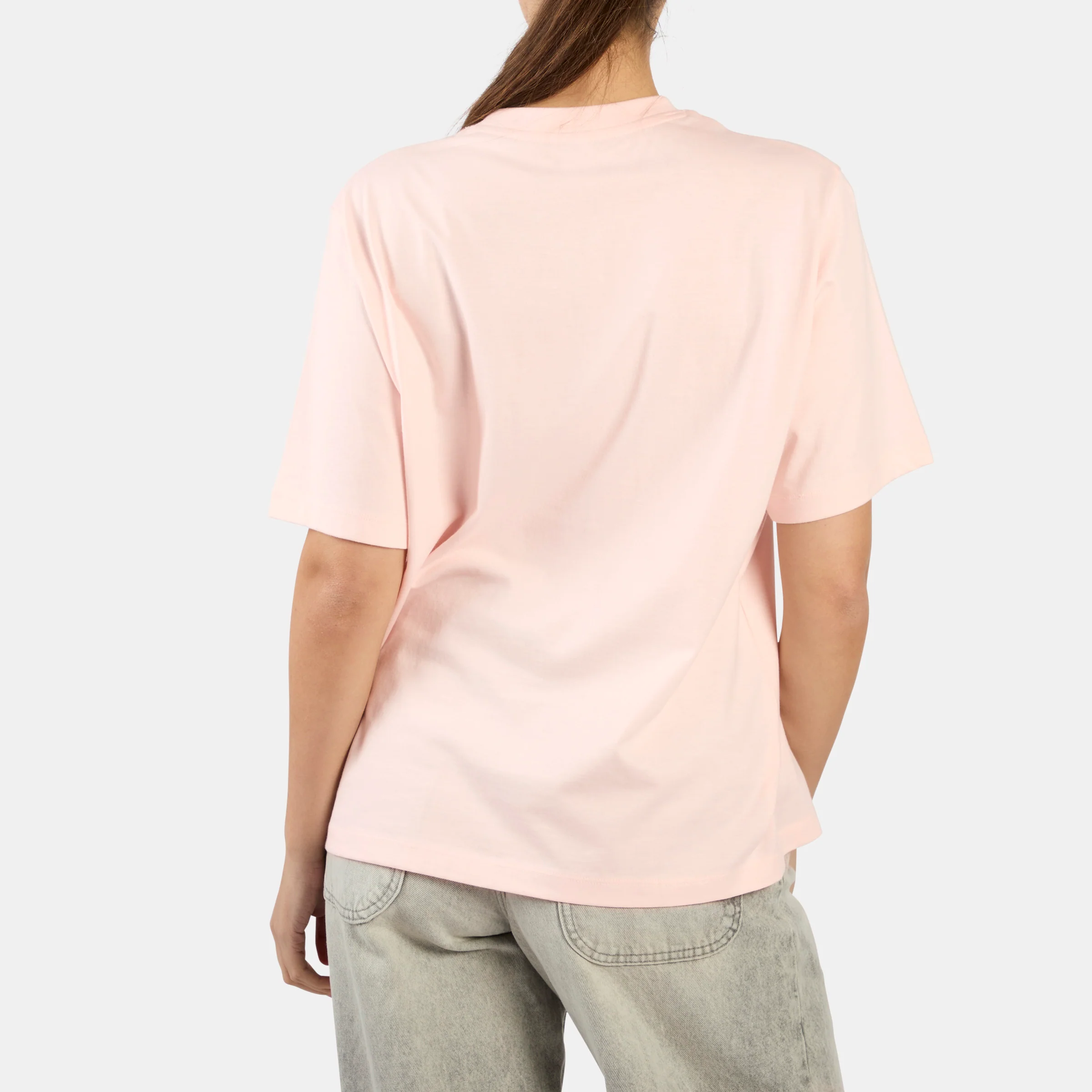 Nova Big Logo Oversized Crewneck Short Sleeve Women's Tee - Image 2