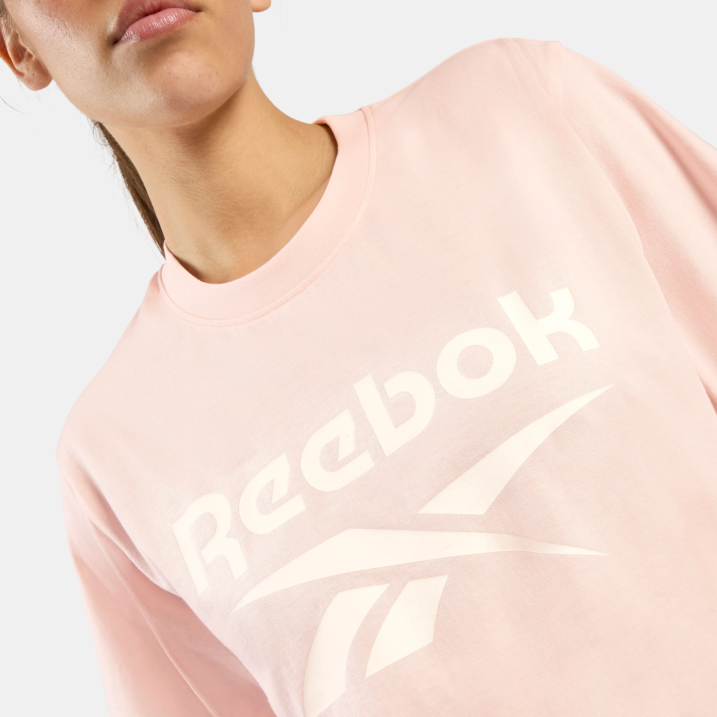 Nova Big Logo Oversized Crewneck Short Sleeve Women's Tee - Image 3