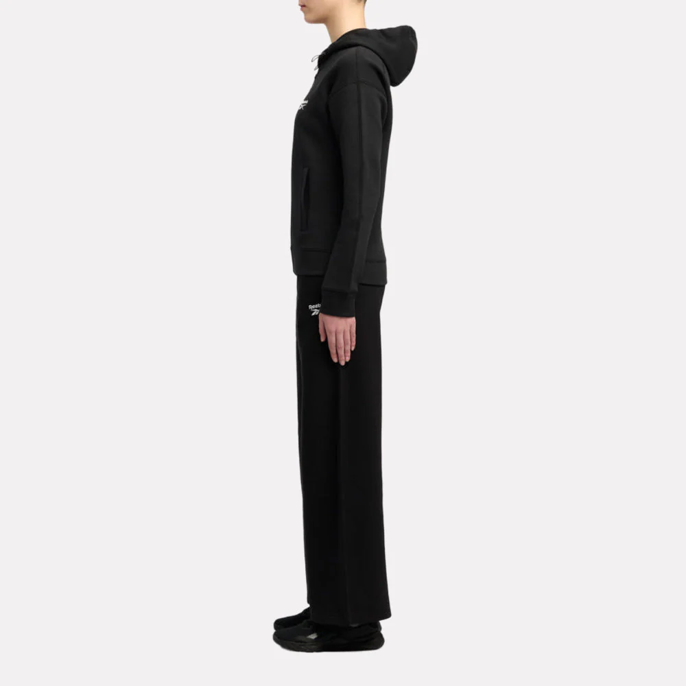 Small Logo Wide Leg Fleece Women's Pant - Image 4