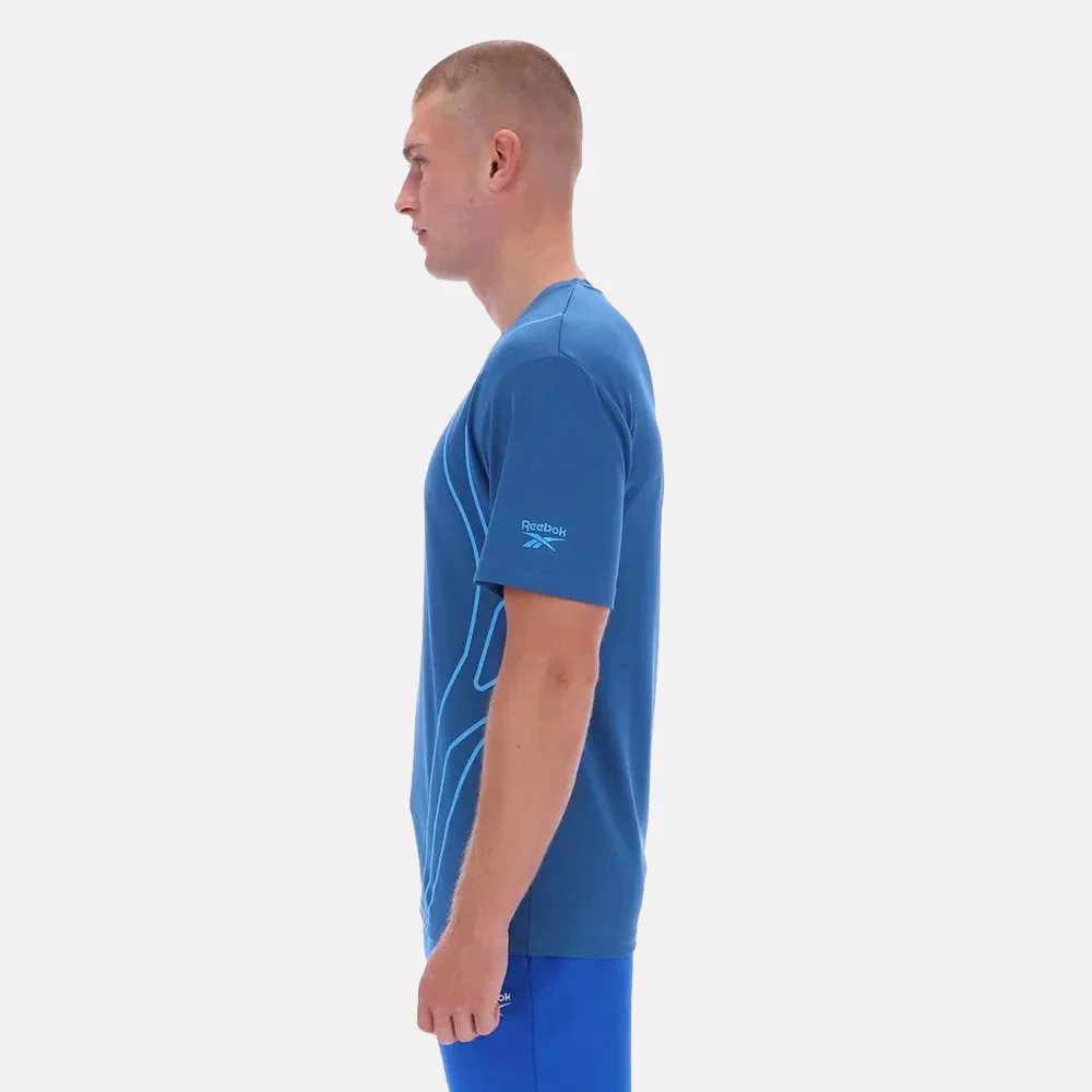 Sport Street Piping Printed Men's T-Shirt - Image 3