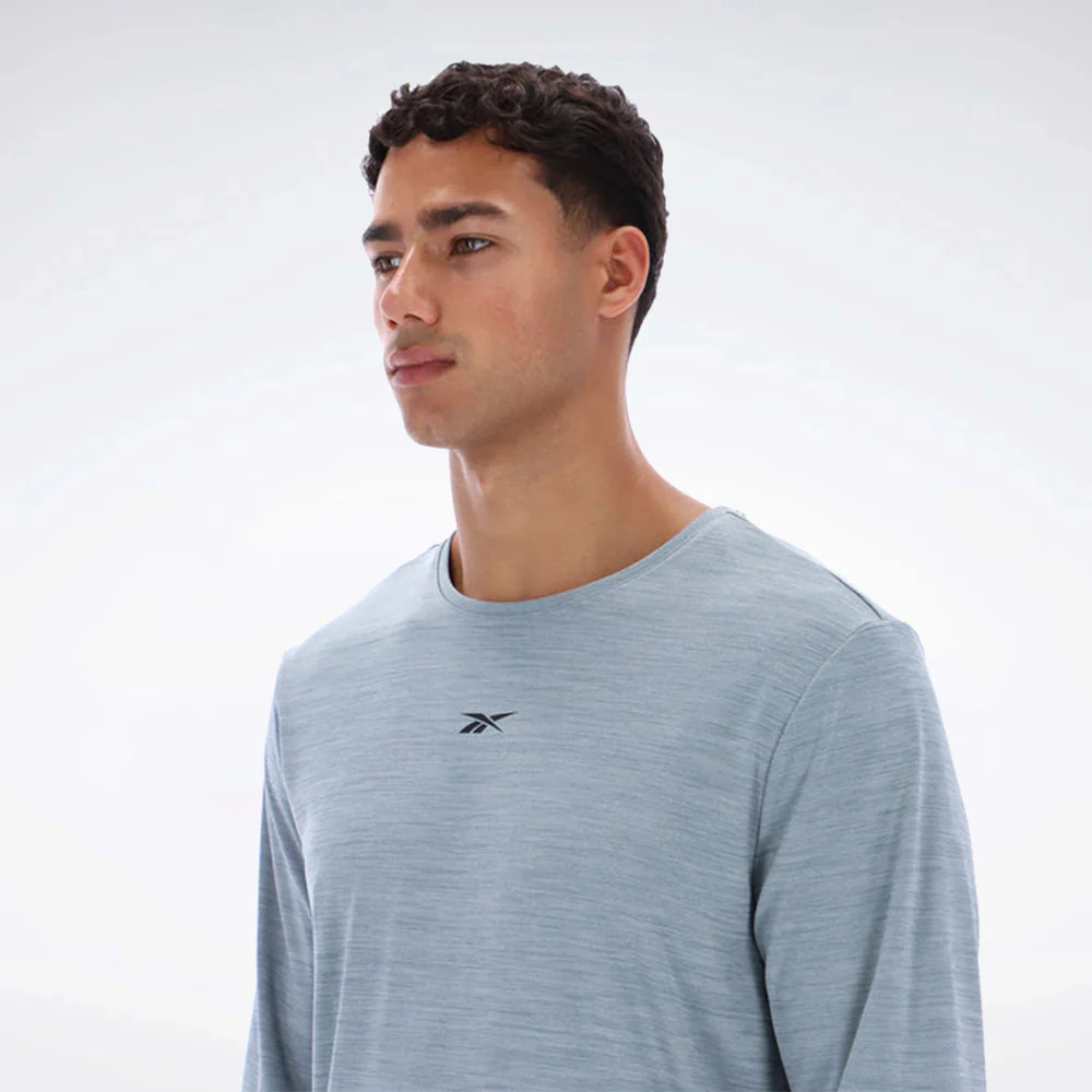 Yoga Relaxed Long Line Men's Tee - Image 3