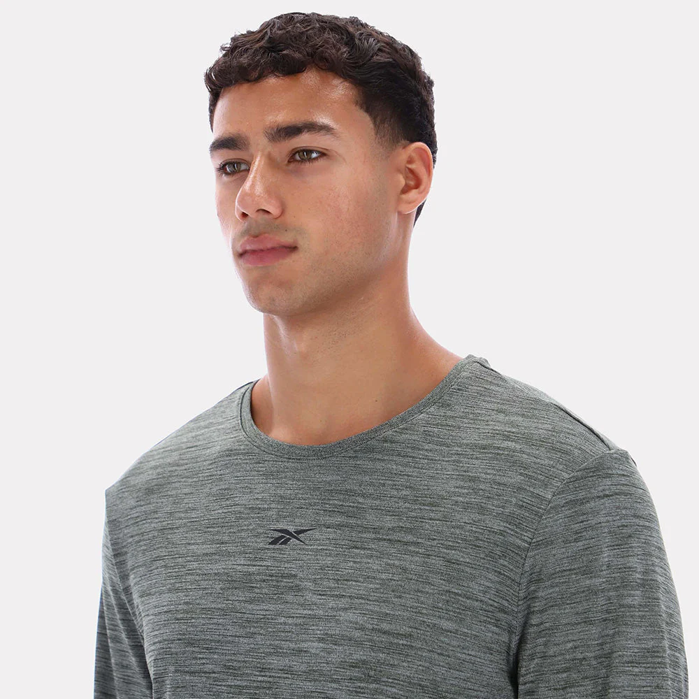 Yoga Relaxed Long Line Men's Tee - Image 3